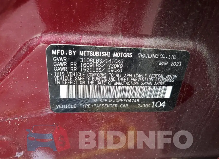 ML32FUFJXPHF04748 Photo# 12