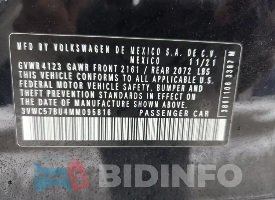 3VWC57BU4MM095816 Photo# 12