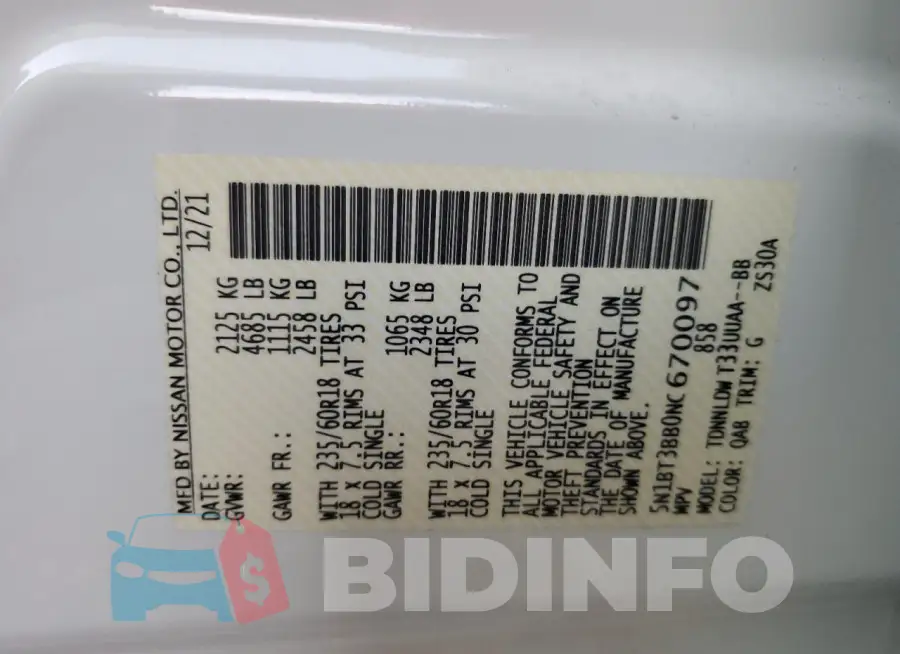 5N1BT3BB0NC670097 Photo# 12