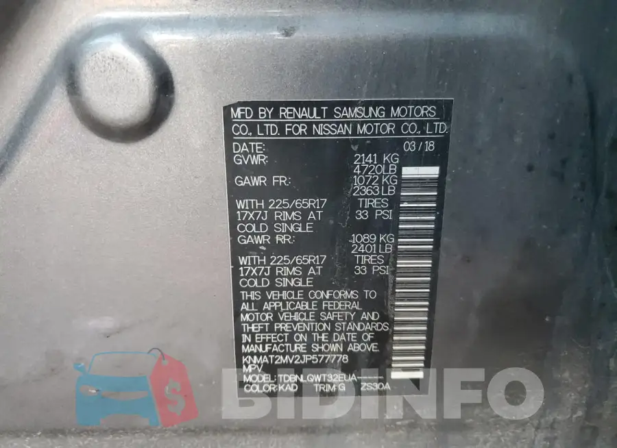 KNMAT2MV2JP577778 Photo# 13