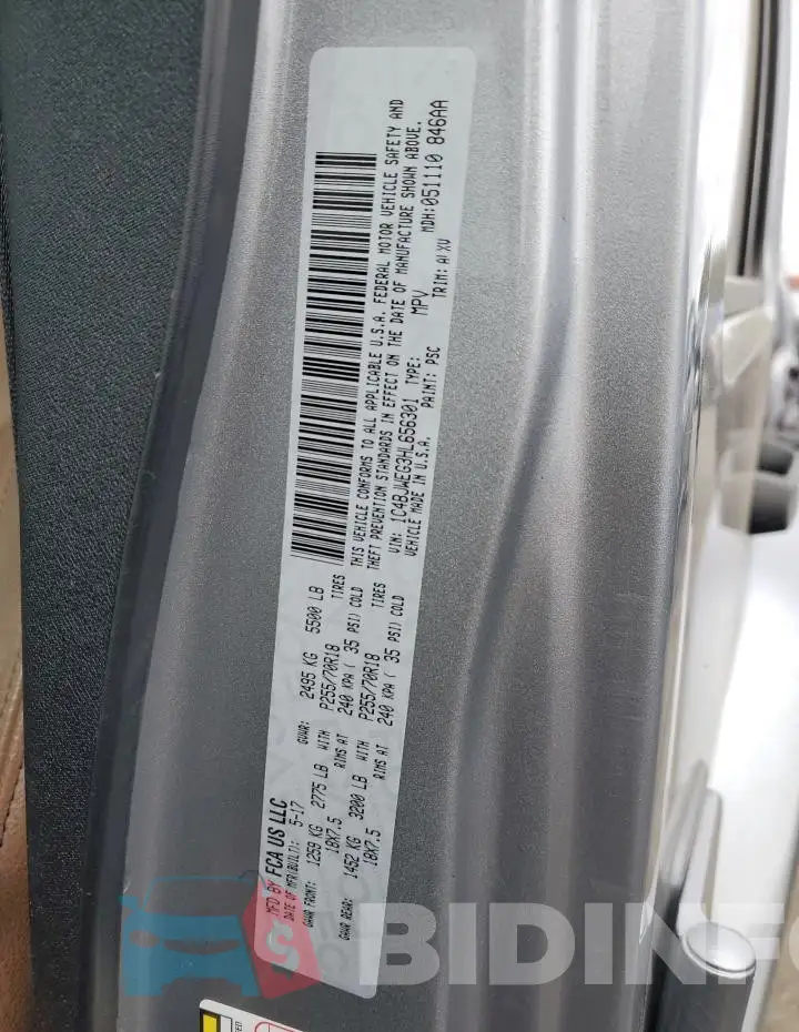 1C4BJWEG3HL656301 Photo# 12