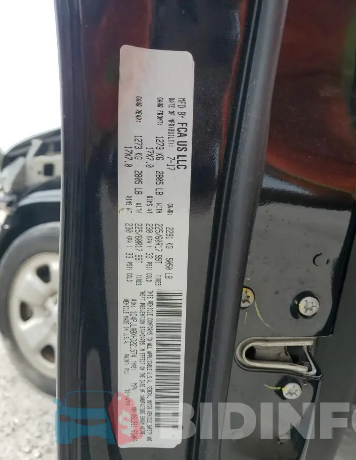 1C4PJLABXHD221574 Photo# 13
