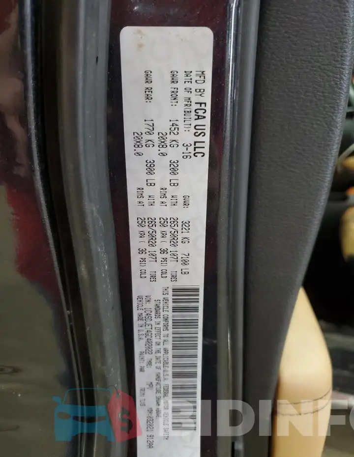 1C4SDJET4GC402022 Photo# 14