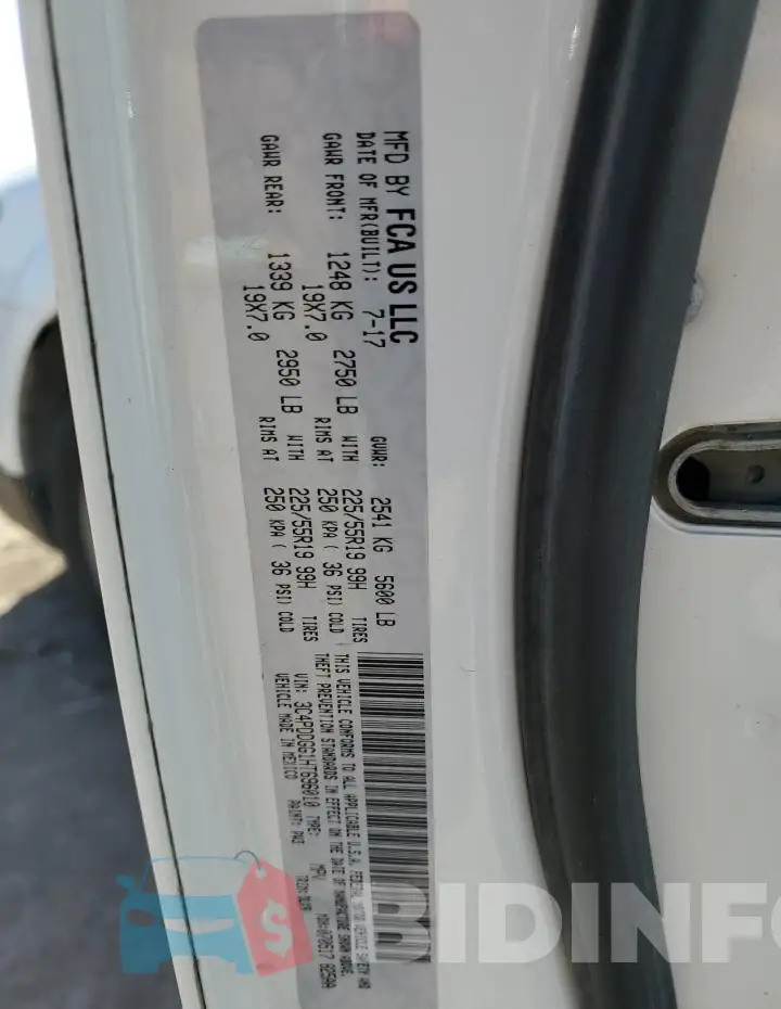 3C4PDDGG1HT696010 Photo# 13