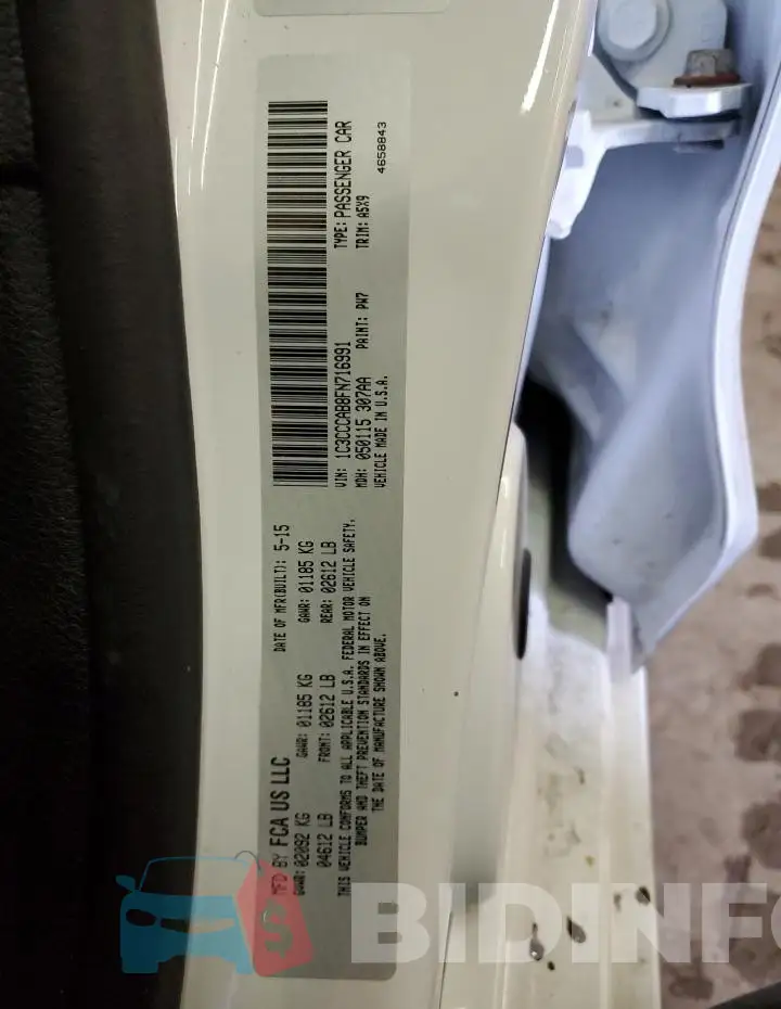 1C3CCCAB8FN716991 Photo# 12