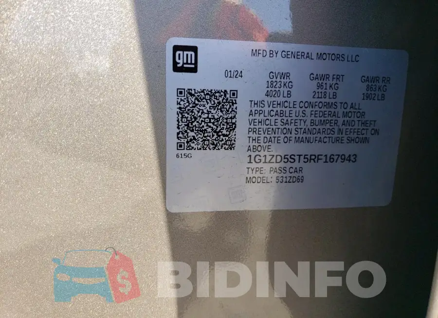 1G1ZD5ST5RF167943 Photo# 12