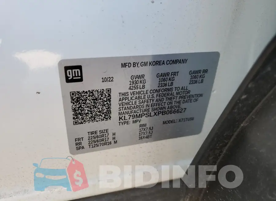 KL79MPSLXPB066627 Photo# 12