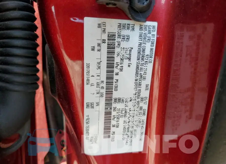 1FADP3FE9HL275545 Photo# 12