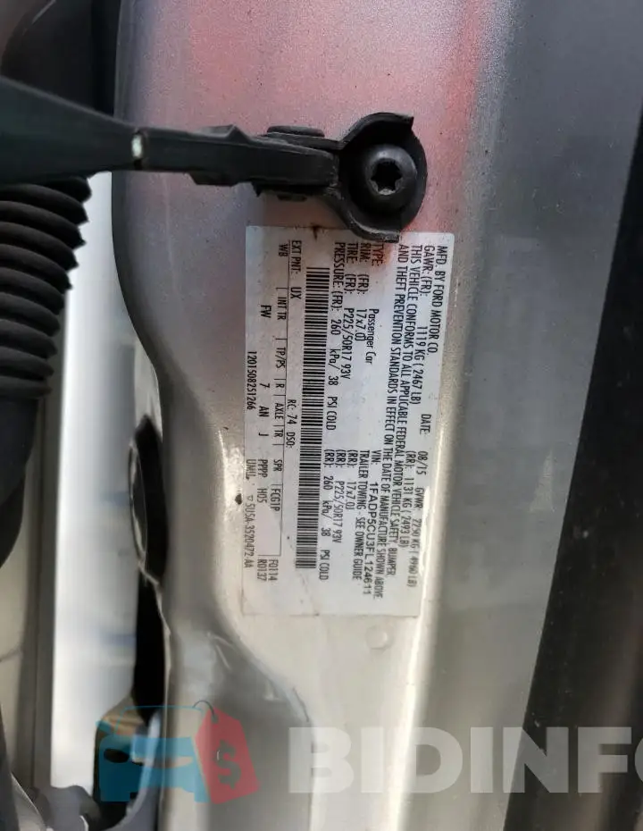 1FADP5CU3FL124611 Photo# 12