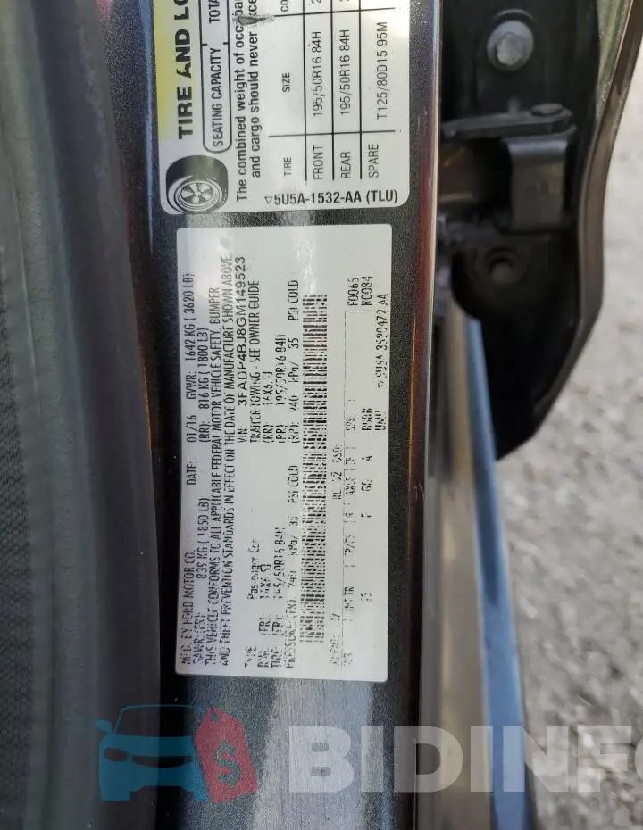 3FADP4BJ8GM149523 Photo# 12