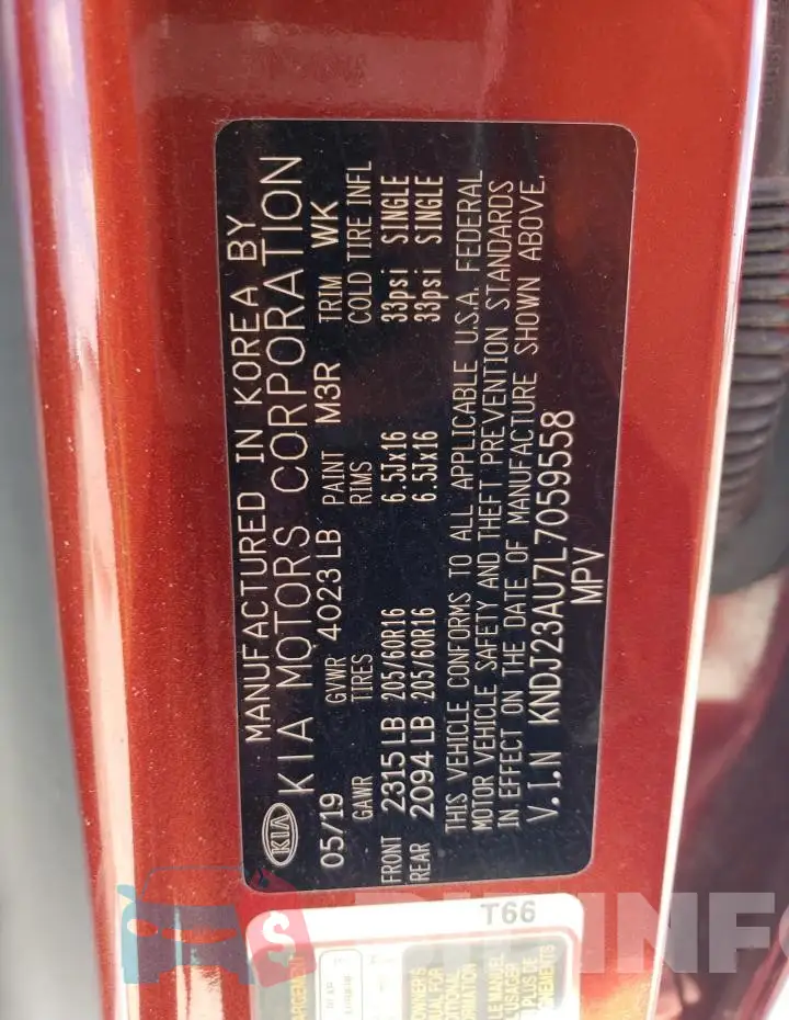 KNDJ23AU7L7059558 Photo# 13