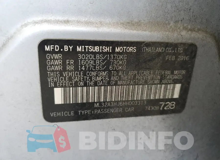ML32A3HJ6HH003313 Photo# 12