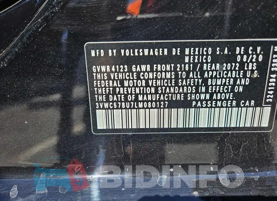 3VWC57BU7LM080127 Photo# 10