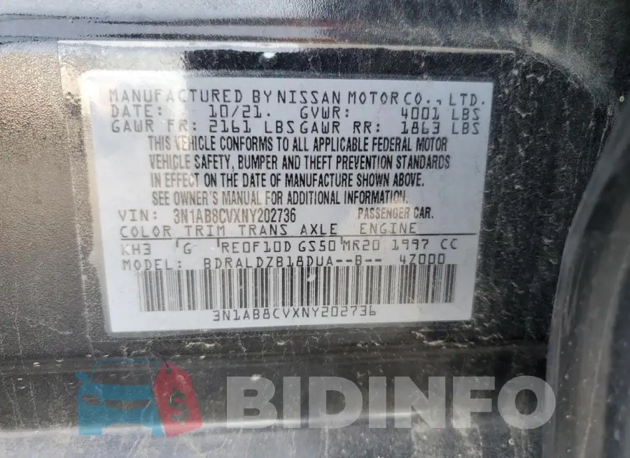 3N1AB8CVXNY202736 Photo# 12