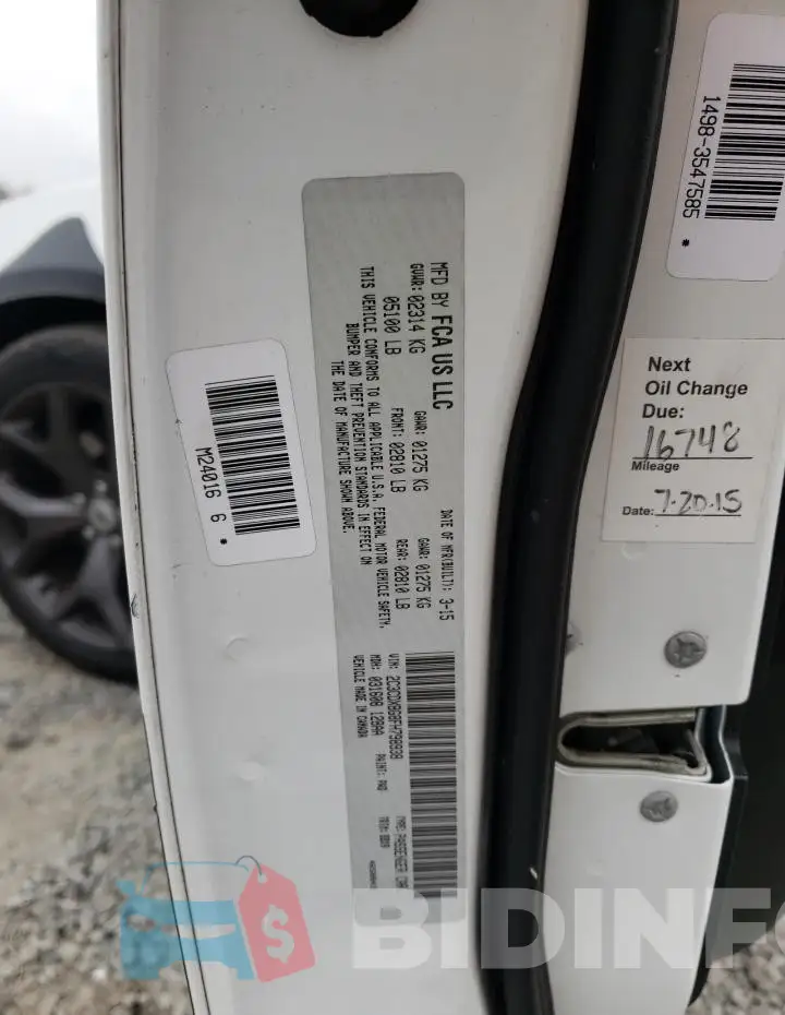 2C3CDXCT7KH630052 Photo# 13