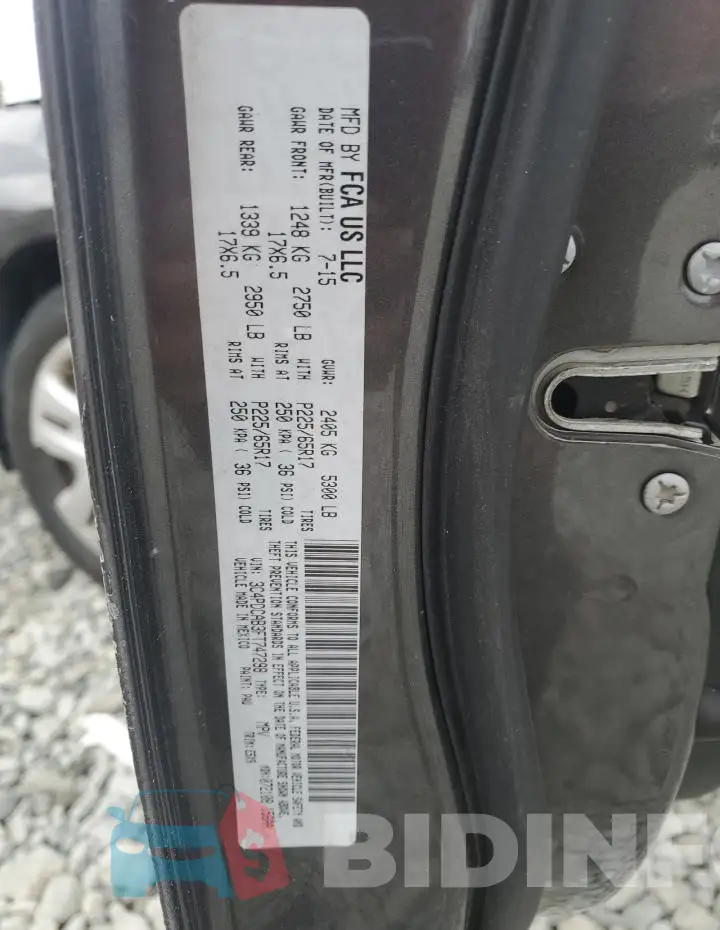3C4PDCAB3FT747298 Photo# 13