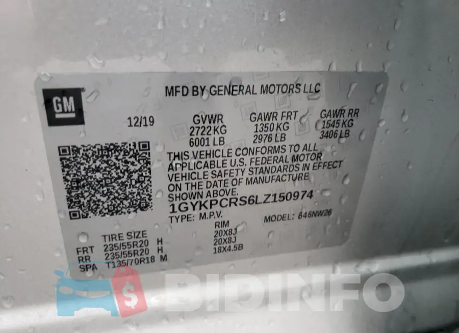 1GYKPCRS6LZ150974 Photo# 14