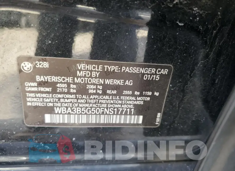 WBA3B5G50FNS17711 Photo# 12