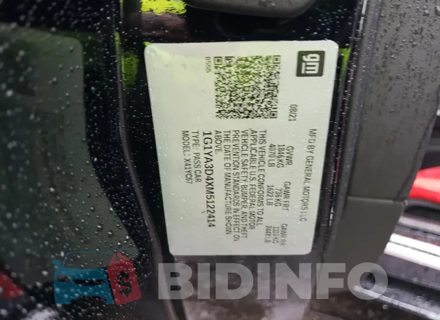 1G1YA3D4XM5122414 Photo# 12