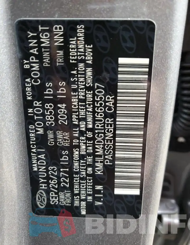 KMHLM4DG1RU665507 Photo# 12