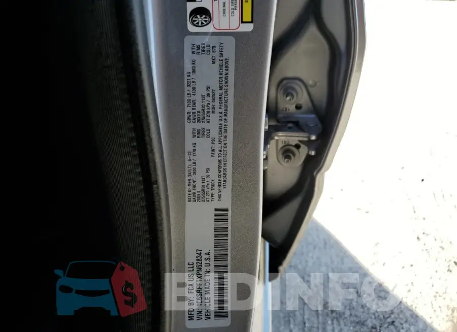 1C6SRFFTXPN628347 Photo# 12