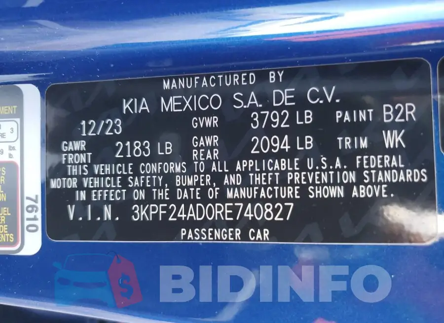 3KPF24AD0RE740827 Photo# 12