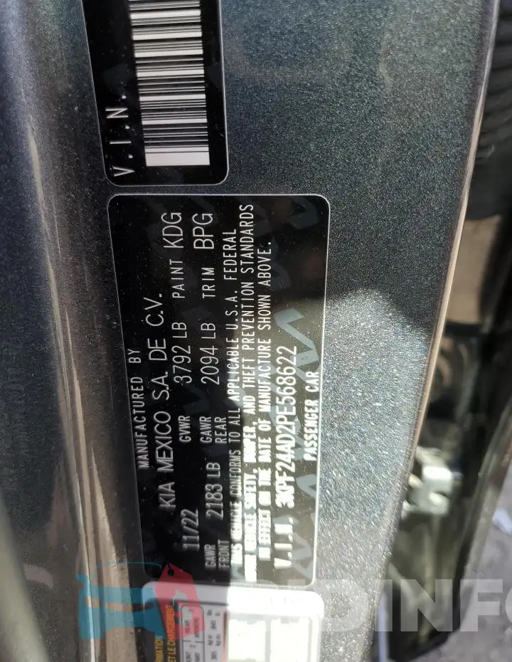 3KPF24AD2PE568622 Photo# 12