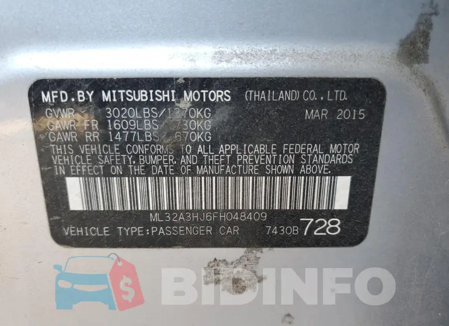 ML32A3HJ6FH048409 Photo# 13