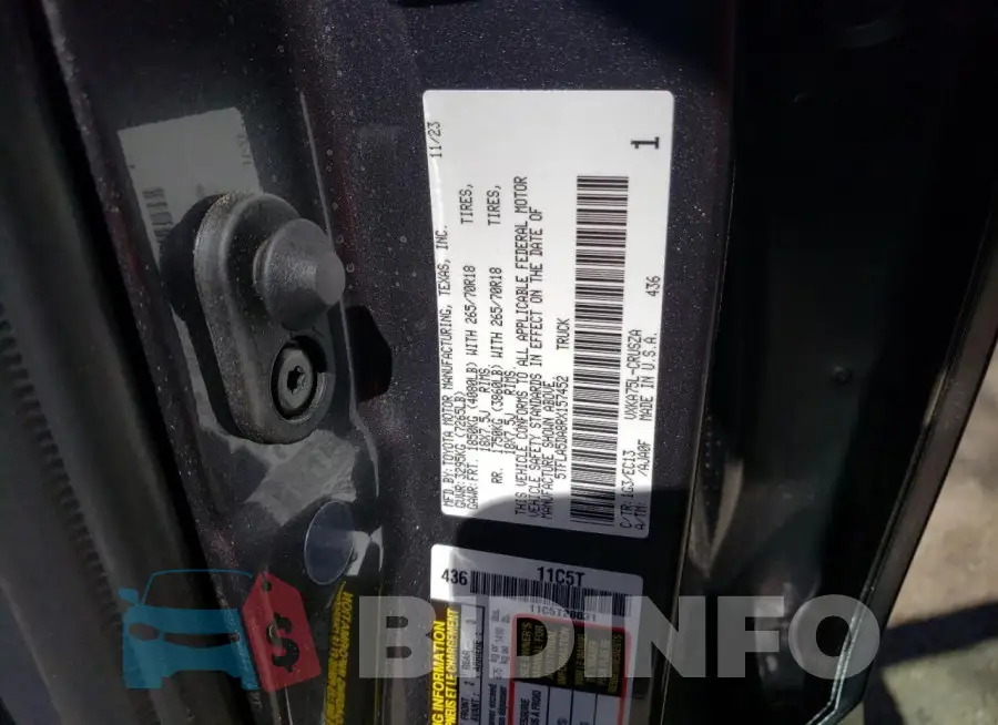 5TFLA5DA8RX157452 Photo# 13