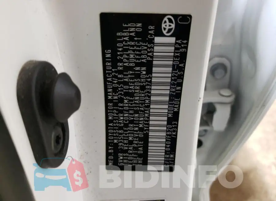 5YFEPMAE1MP238745 Photo# 13