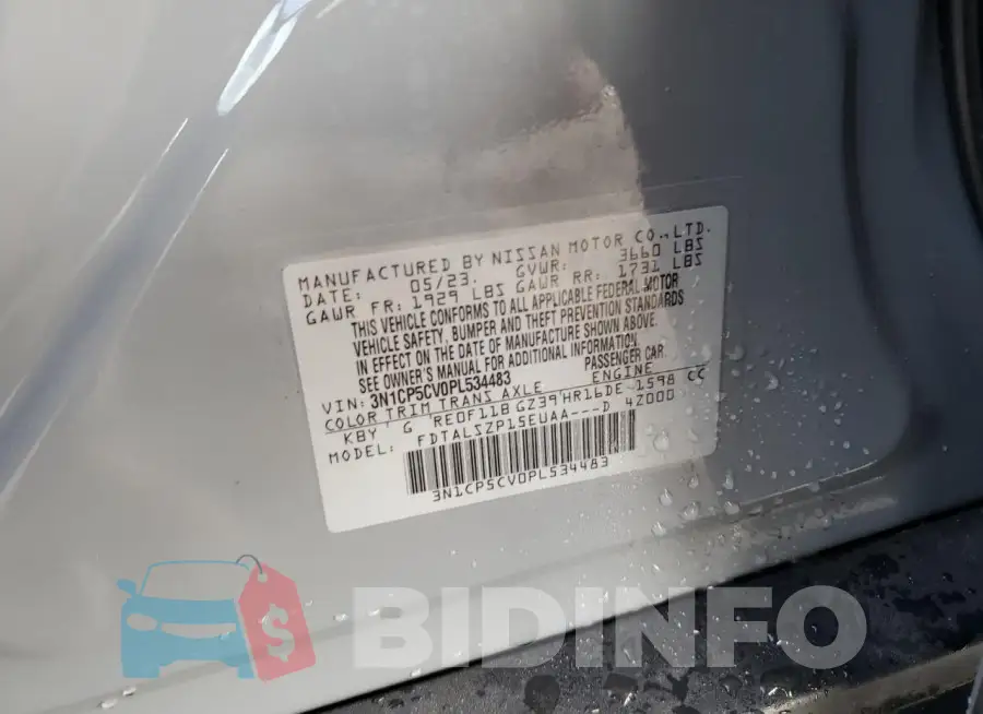 3N1CP5CV0PL534483 Photo# 13