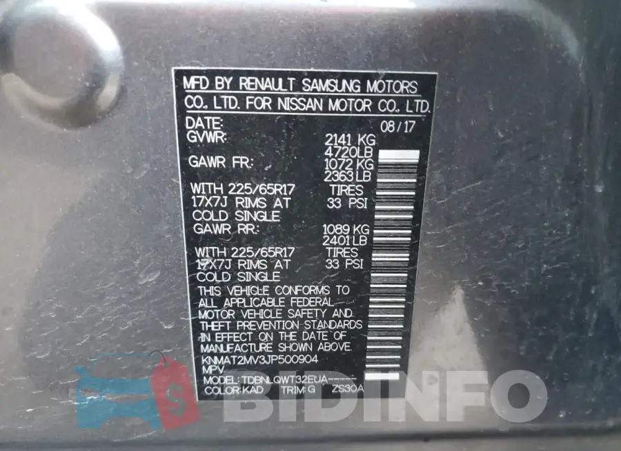 KNMAT2MV3JP500904 Photo# 12