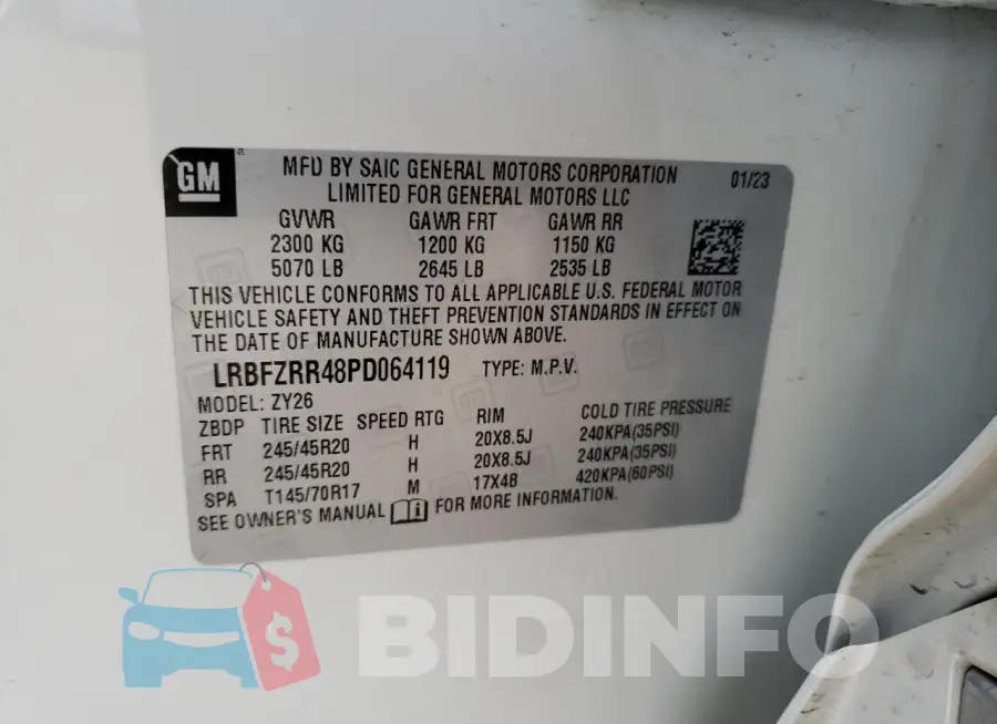 LRBFZRR48PD064119 Photo# 13