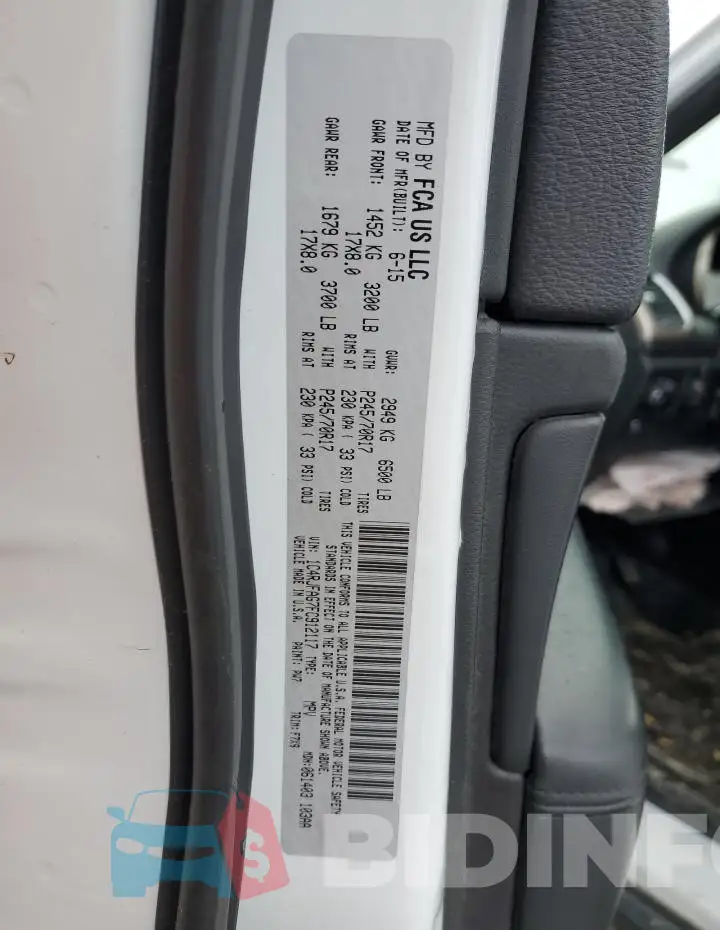 1C4RJFAG7FC912117 Photo# 14