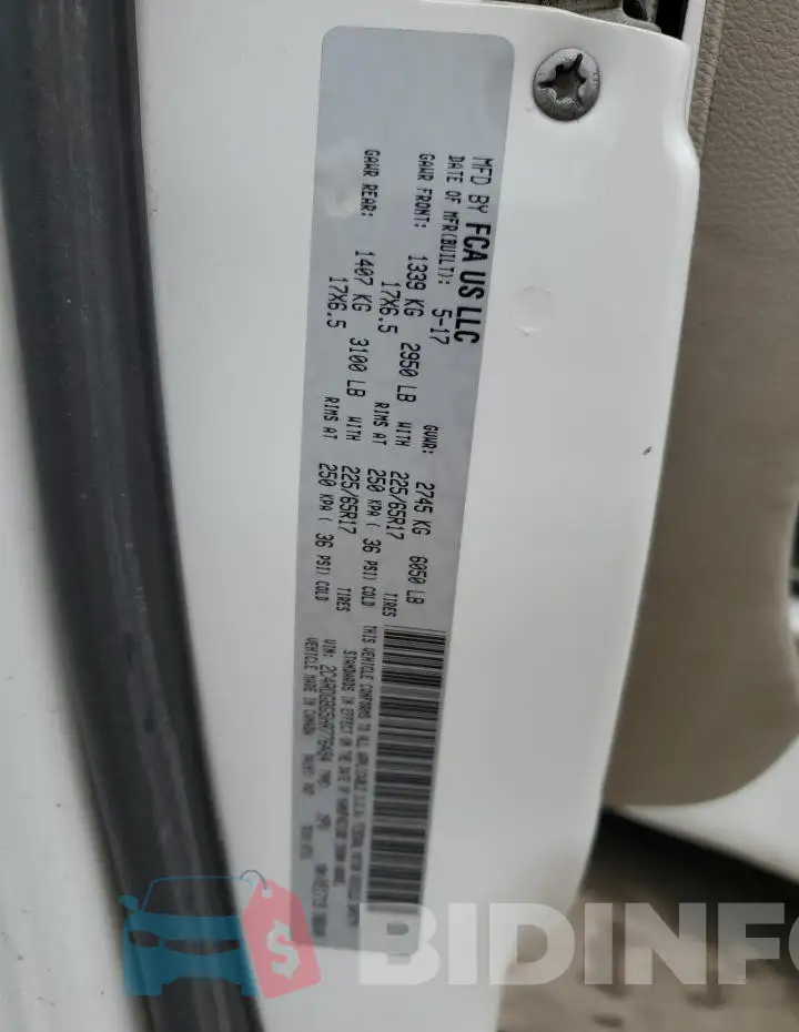 2C4RDGBG5HR776494 Photo# 13