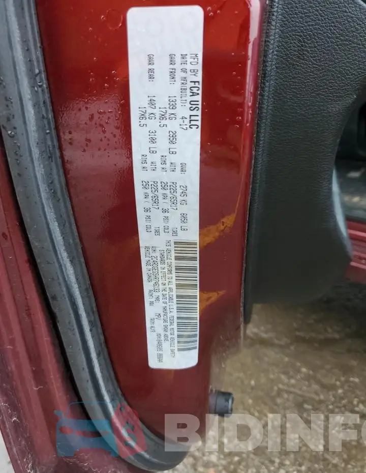 2C4RDGEG5HR746133 Photo# 12