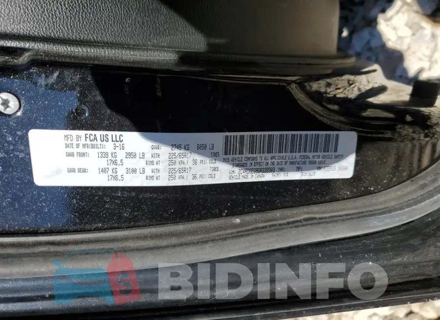 2C4RDGEG9GR339303 Photo# 13