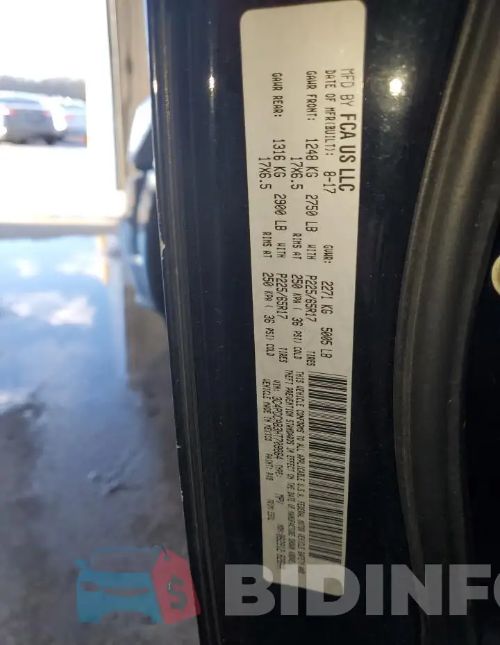 3C4PDCAB3HT709864 Photo# 14