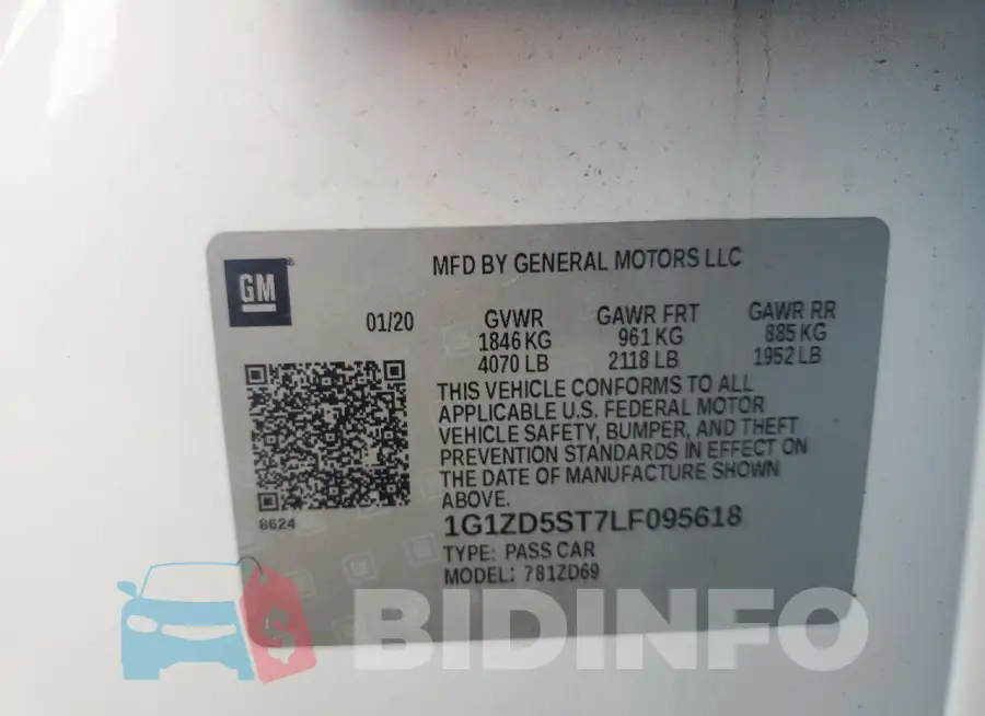 1G1ZD5ST7LF095618 Photo# 12