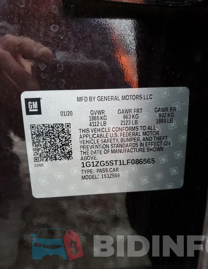 1G1ZG5ST1LF086565 Photo# 12