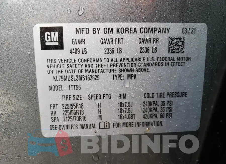 KL79MUSL3MB163629 Photo# 12