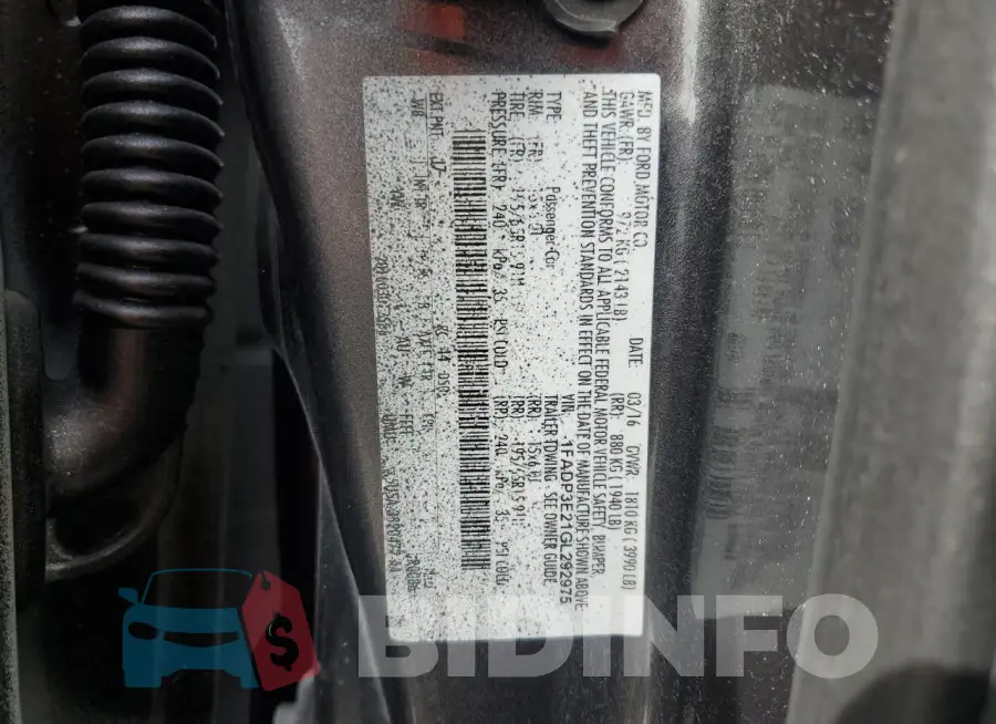 1FADP3E21GL292975 Photo# 12