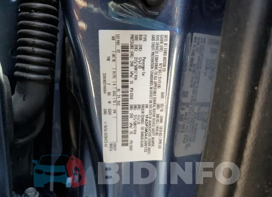 1FADP3M24JL266122 Photo# 13