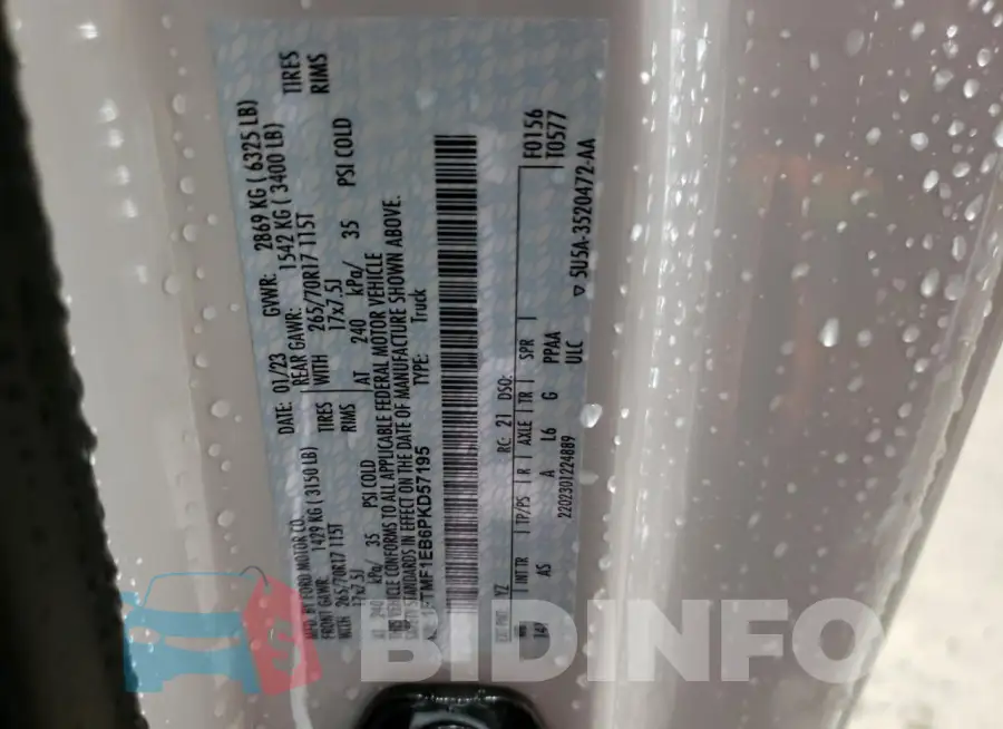 1FTMF1EB6PKD57195 Photo# 12