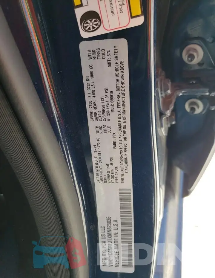 1C6SRFJTXMN823836 Photo# 12