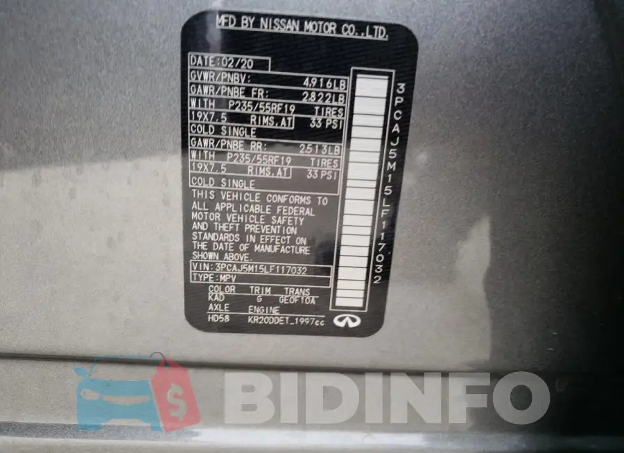 3PCAJ5M15LF117032 Photo# 13