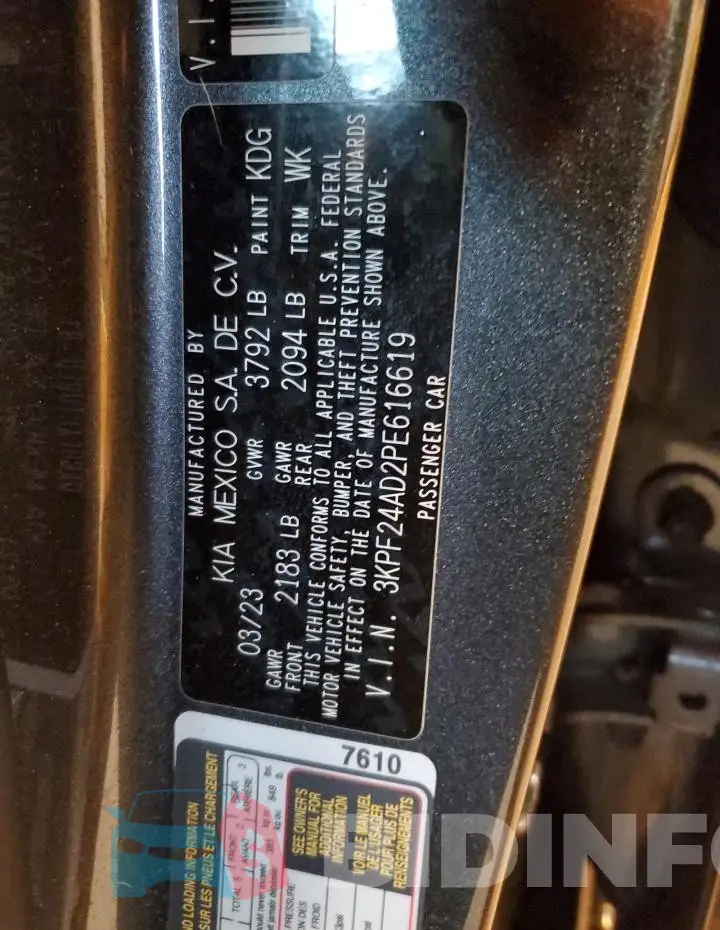 3KPF24AD2PE616619 Photo# 12