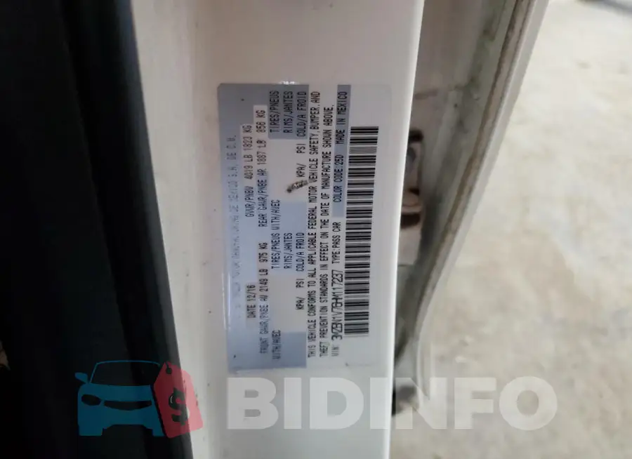 3MZBN1V76HM117237 Photo# 13