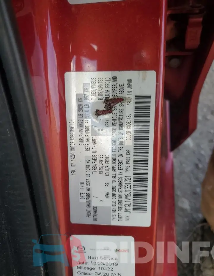 JM1GL1VM8J1331721 Photo# 12