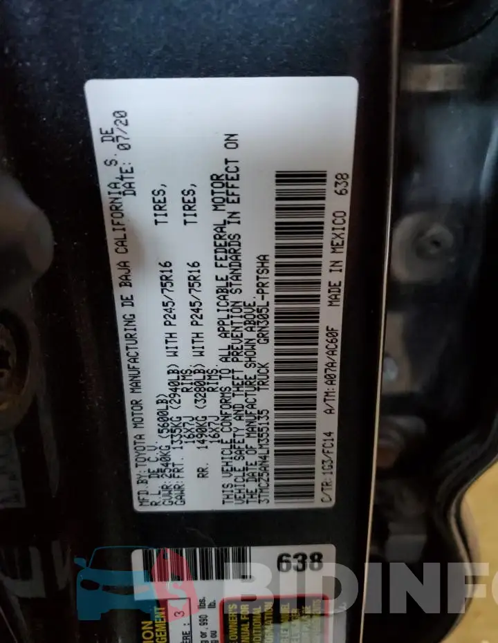 3TMCZ5AN4LM355135 Photo# 12